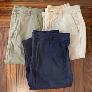 Bundle- womens khaki pants